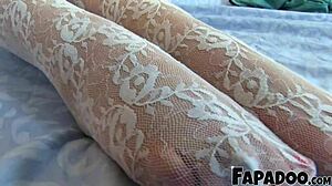 Step Sis with Big Natural Tits Uses Dildo for Intense Masturbation Session