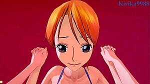 nami gets intense sex in one piece pov hentai scene