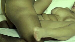 Behind The Scenes: Latina MILF Takes Monster Cock Intensely