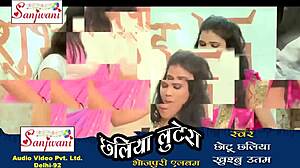 Bold Bhojpuri Hot Song with Sensual Nipple Show in Steamy Performance Scene. Watch Her Tease and Reveal More!