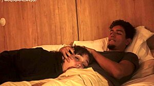 Stepsister Allows Intense Deepthroat and Nearly Gets Caught