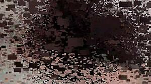 i gave a footjob with my nylon feet, makin him cum hard.