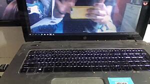 Eating little aunt's pussy and blowjob on iphone!