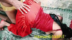 New Year Bang with Friend's Sister, Ripped Salwar for Hardcore!