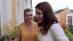 German Babes Bathe and Masturbate