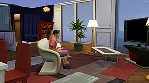 Are these colleagues having sex out of curiosity in hentai?