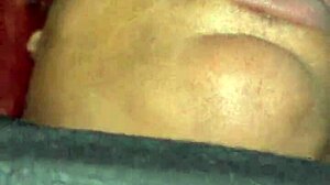 Fucking milf's pussy up close with monster cock till she creams