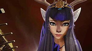 Deer-Girl Freyja In Viking Village 3D Hentai POV Uncensored