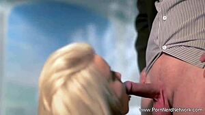 i give a slow and sensual cfnm blowjob, but i messed up the deepthroat