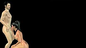 Indian bhabhi and Japanese man in 69 oral fun