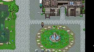 Anime girl rides cock in hentai game