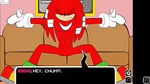 Shadow receives cock in her pussy in furry cartoon