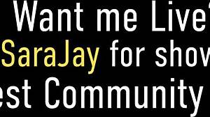 Horny cougar Sara Jay rides a stiff dick while dirty talking with busty Carey Riley in lingerie.