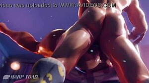 Starfire Gets Boldly Fucked In Earth Customs With Deepthroat And Facial