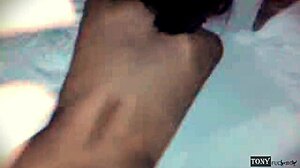 Bold Anal Fuck With Neighbor After Mistaking Hole, Cum On Ass