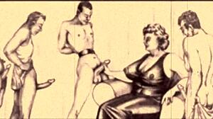 Vintage erotic illustration 😍