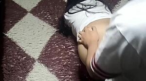Latin Students Fuck Classmate In Uniform Without Condom After Science Homework