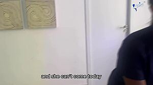 In this homemade massage, the young girl gives a blowjob and face fucking for a risky cum ending