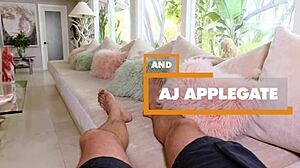 Abella Danger and AJ Applegate in POV Pussy Fucking Trio!