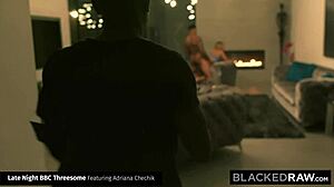 Yo, check this blacked raw threesome compilation with monster cocks!