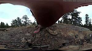 Giantess shrinks her boss as punishment 360 vr