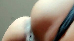 I watch the black booty clap in intense doggystyle pussy fucking with bondage.