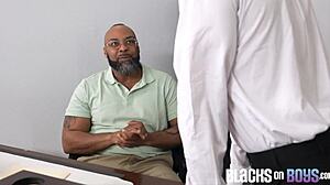 Hunk Befriends Hot New Coworker At The Office