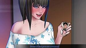 in this anime hentai, goddesses get naughty in the bath with big tits action