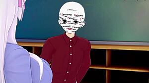 Akeno And Rias Gremory Share Passionate 3some