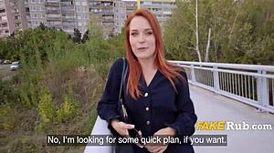 Russian chick from app craves raw outdoor banging.