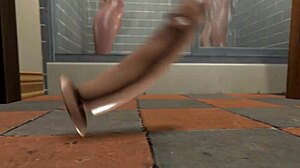 Derek's Unexpected Shower Encounter in SFM Animation