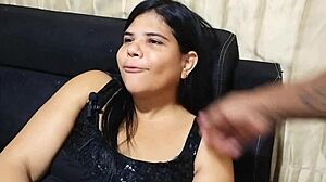 Stranger Advises Brazilian Latina Before Rough Doggystyle Fuck