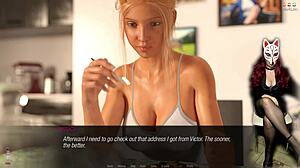 Jessica Oneil in Hard News Episode 30 with Anime-Style Sex in the Bathroom