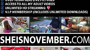 Ebony Nerd Msnovember Gets Pussy Ripped And Ass Wiggled