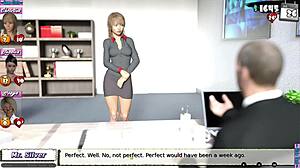 new office routine with babysitter fun