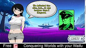 Conquering Worlds with Your Waifu in Erotic Anime Sex Game