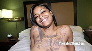 Soo Fine Toi Emotionally Swallows And Slobs On Two Monster Black Cocks.