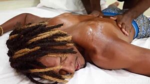 Perfect massage, blowjob, and gay sex combo!