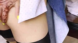 Boss brutally wrecks secretary's tight ass on office desk