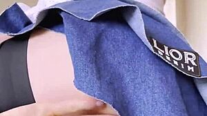 Boss brutally wrecks secretary's tight ass on office desk