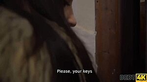 man, i had to punish this russian debtor with hard cock action