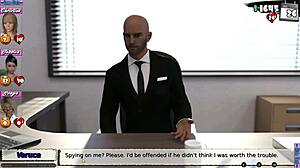 new office routine with babysitter fun