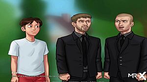 summertime saga episode where the bad boys get caught with big asses