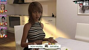 new office routine with babysitter fun