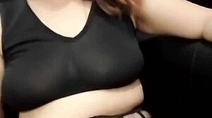 the horny pinay wife masturbates for her lover in this cuckold scene