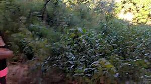 Fulfilling a bet by fucking my sister-in-law under the bridge