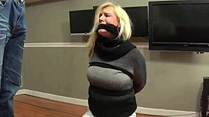 Ever tried giving a blowjob while bound tight with rope? Tell me how it feels!