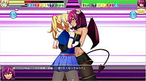 want to play this hentai battle game? search for ドリビレ on google