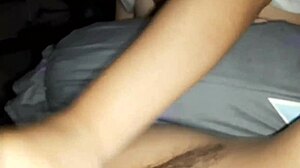 asian babe gives sloppy wet blowjob and cum in mouth in homemade amateur video