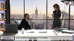 new office routine with babysitter fun